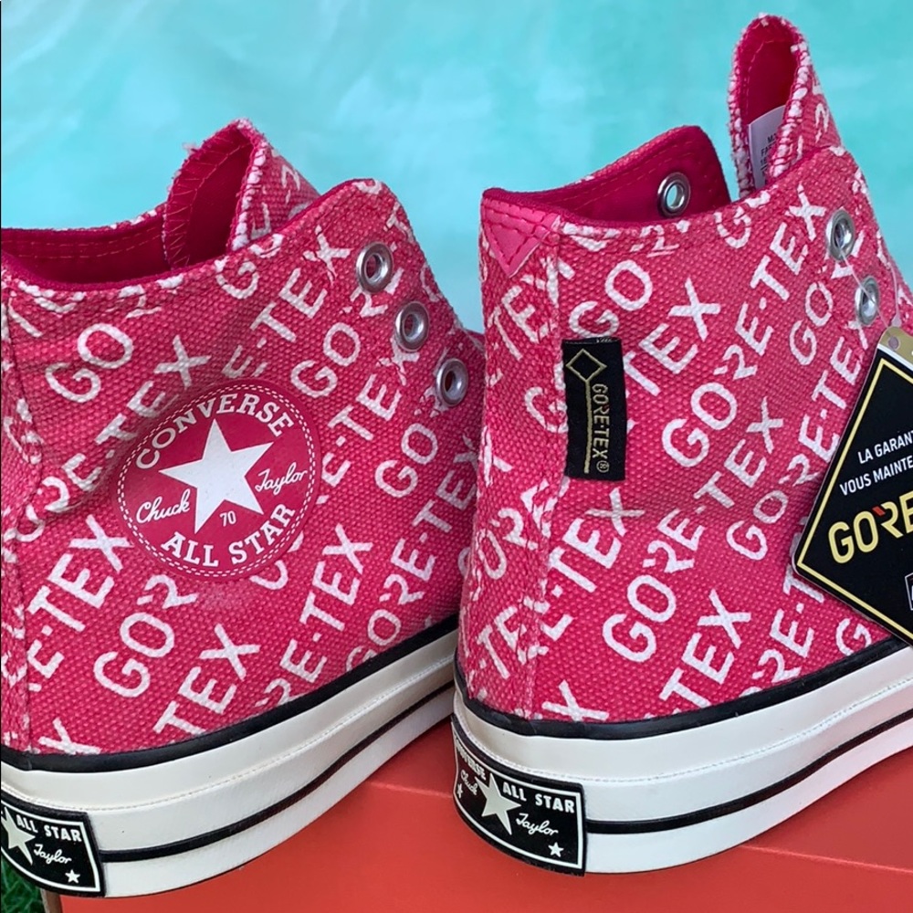 CONVERSE CHUCK 70 HI PINK POP/EGRET/BROWN Men’s - Picture 11 of 16